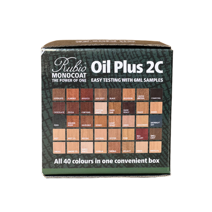 Caixa 40 Cores Oil Plus 2C Comp. A 6ml